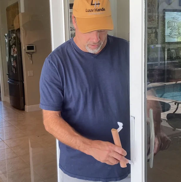 Man Installing Handle